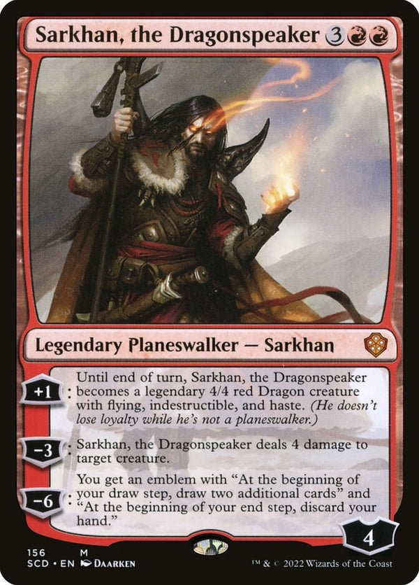 Sarkhan, the Dragonspeaker [#156] (SCD-M)