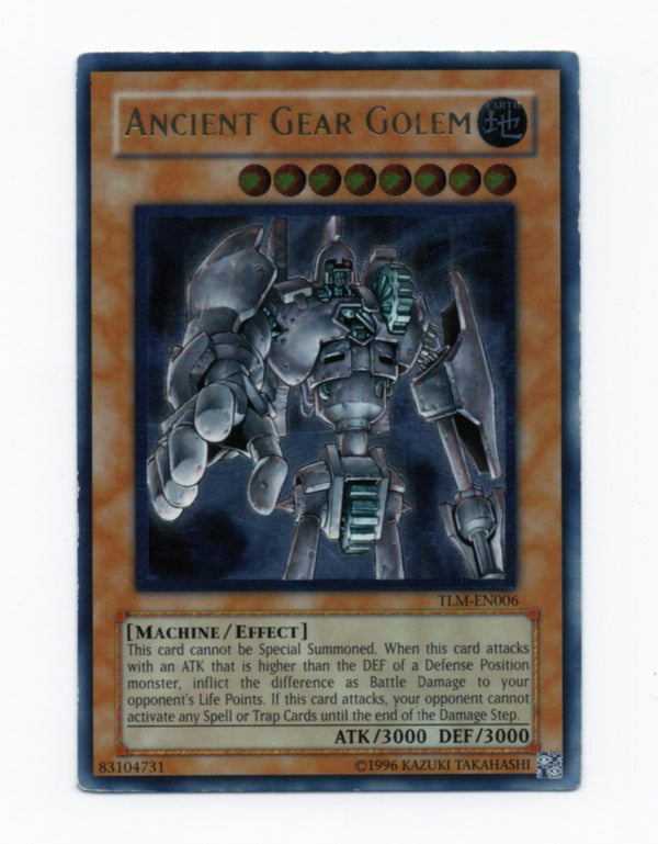 Ancient Gear Golem (TLM-EN006) Ultimate Rare -  Heavy Play Unlimited