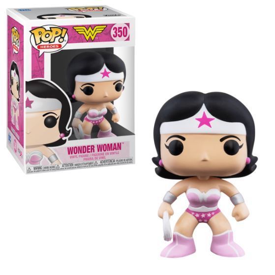 POP Figure: DC #0350 - Wonder Woman (Breast Cancer Awareness)