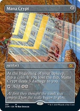 Mana Crypt [#361 Alternate-Art Borderless] (2XM-M)