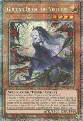 Guiding Quem, the Virtuous (Starlight Rare) (CYAC-EN011) Starlight Rare - Near Mint 1st Edition