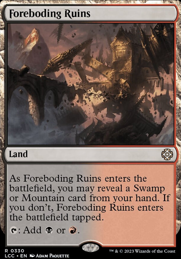 Foreboding Ruins [#0330 Reprint] (LCC-R)