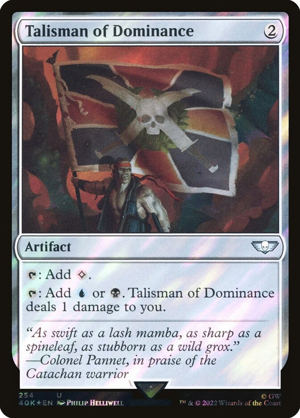 Talisman of Dominance [#254 Surge Foil] (40K-U-FOIL)