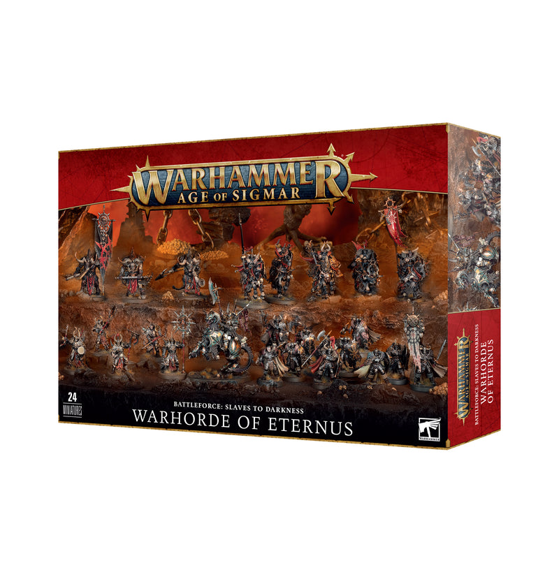 Age of Sigmar: 2023 Battleforce: Slaves to Darkness - Warhorde of Eternus