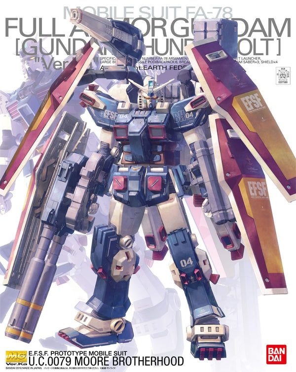 1/100 (MG): Gundam UC - Mobile Suit FA-78 Full Armor Gundam Thunderbolt
