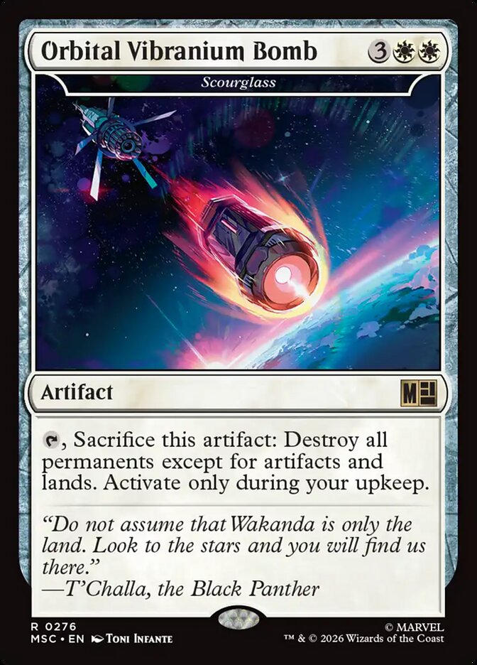 Orbital Vibranium Bomb - Scourglass [ #0276 Surge Foil ] (MSC-R)