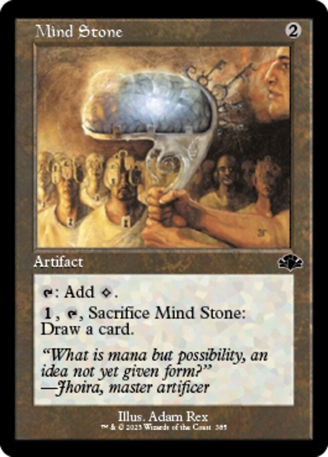 Mind Stone [#385 Old Frame Bonus Sheet] (DMR-C)