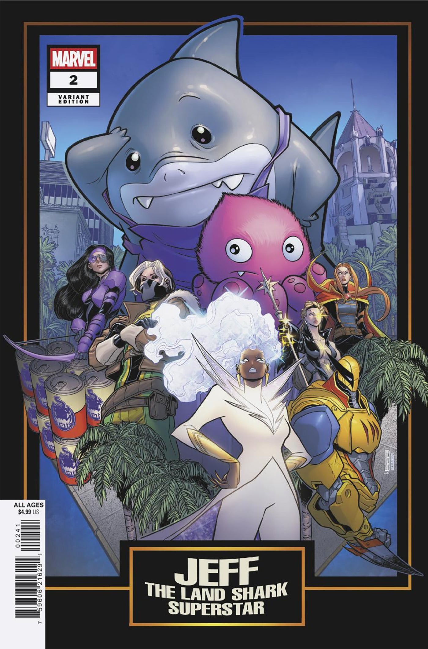 JEFF THE LAND SHARK: SUPERSTAR #2 DAVID BALDEON VARIANT