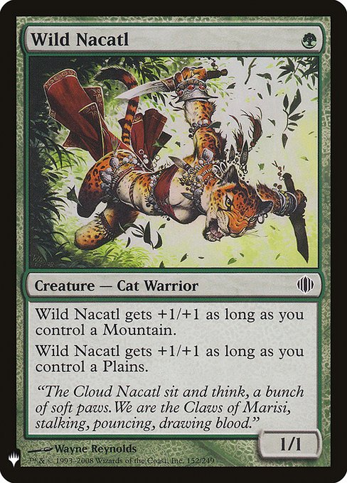 Wild Nacatl [Mystery Booster #1373] (ALA-C)