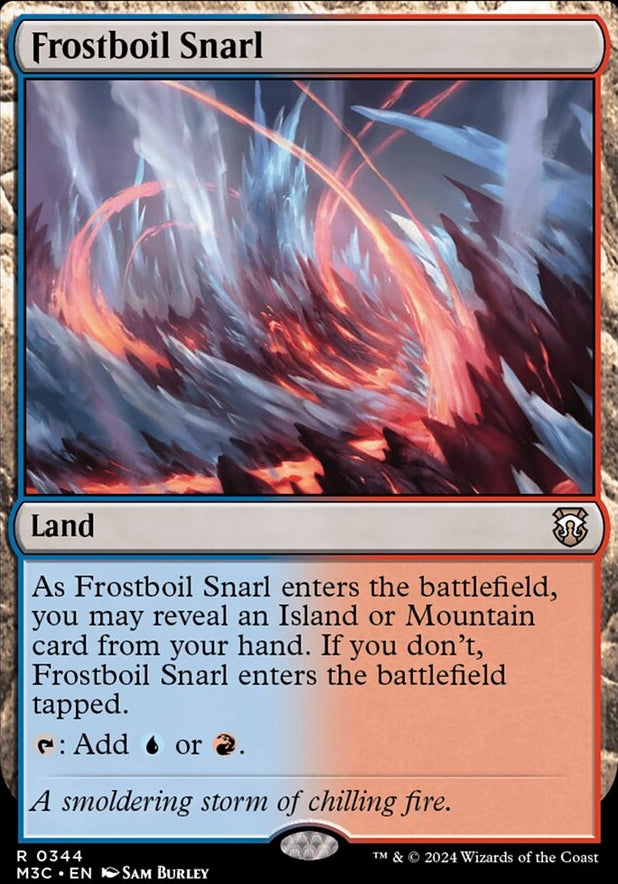 Frostboil Snarl [#0344 Ripple Foil] (M3C-R)