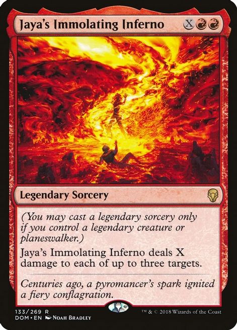 Jaya's Immolating Inferno (DOM-R)