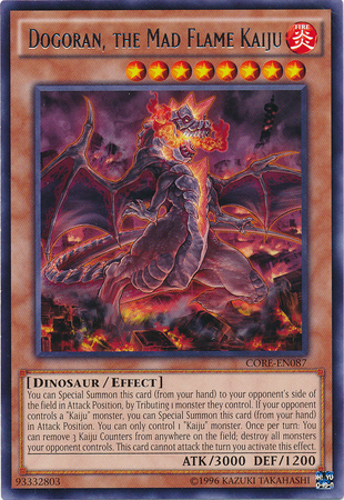 Dogoran, the Mad Flame Kaiju (CORE-EN087) Rare - Near Mint Unlimited