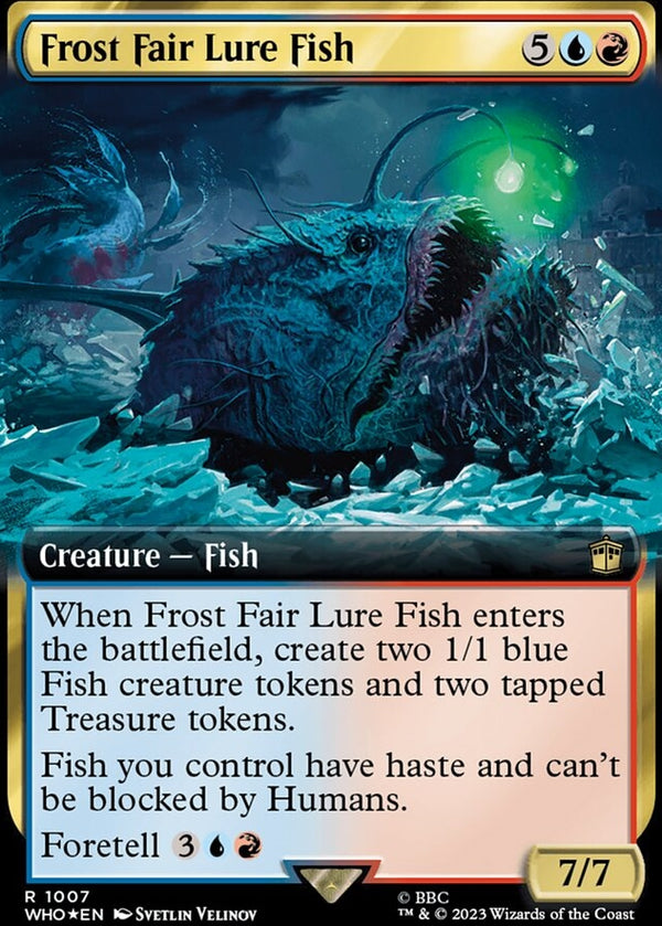 Frost Fair Lure Fish [#1007 Surge Foil Extended Art] (WHO-R)