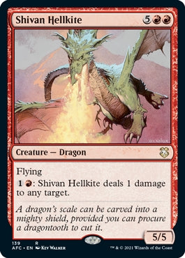 Shivan Hellkite [#139] (AFC-R)