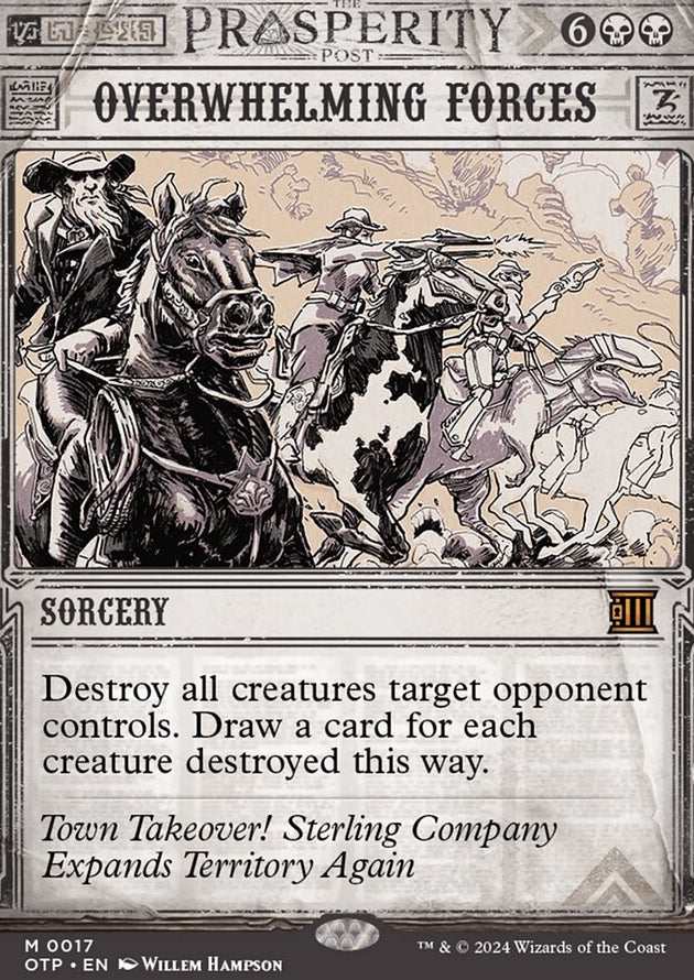 Overwhelming Forces [#0017 Showcase] (OTP-M-FOIL)
