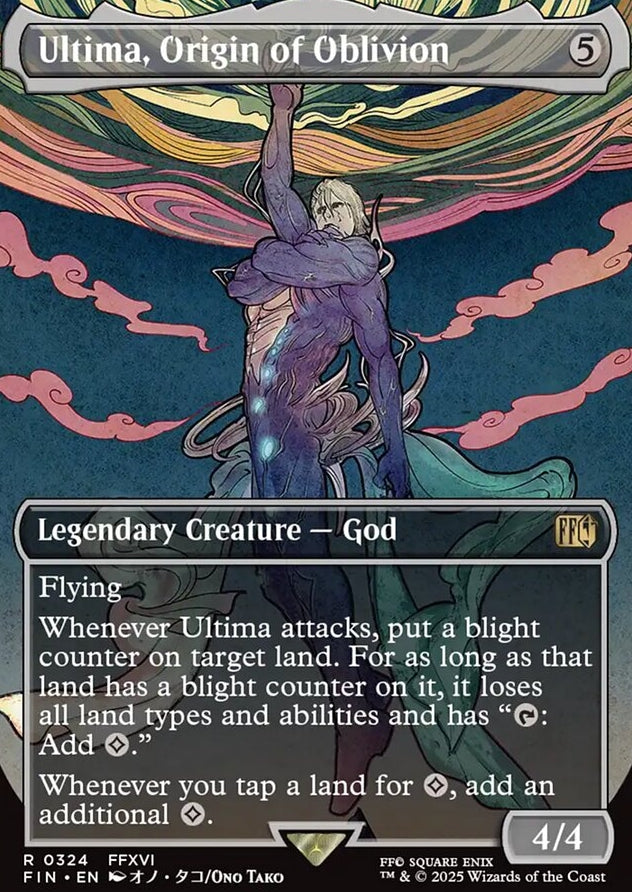 Ultima, Origin of Oblivion [ #0324 Borderless Alternate Art ] (FIN-R)