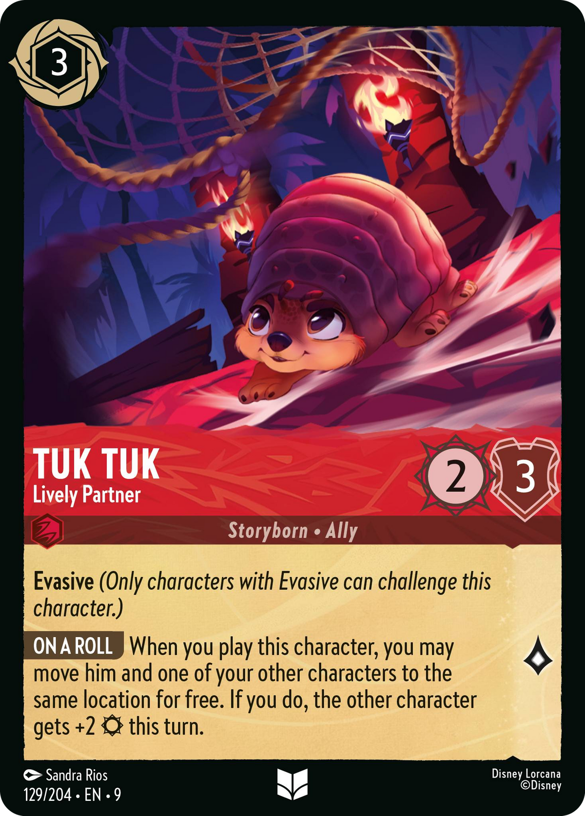 Tuk Tuk - Lively Partner (129/204 - Fabled)  Uncommon