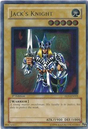 Jack's Knight (EEN-EN005) Ultimate Rare Moderate Play Unlimited