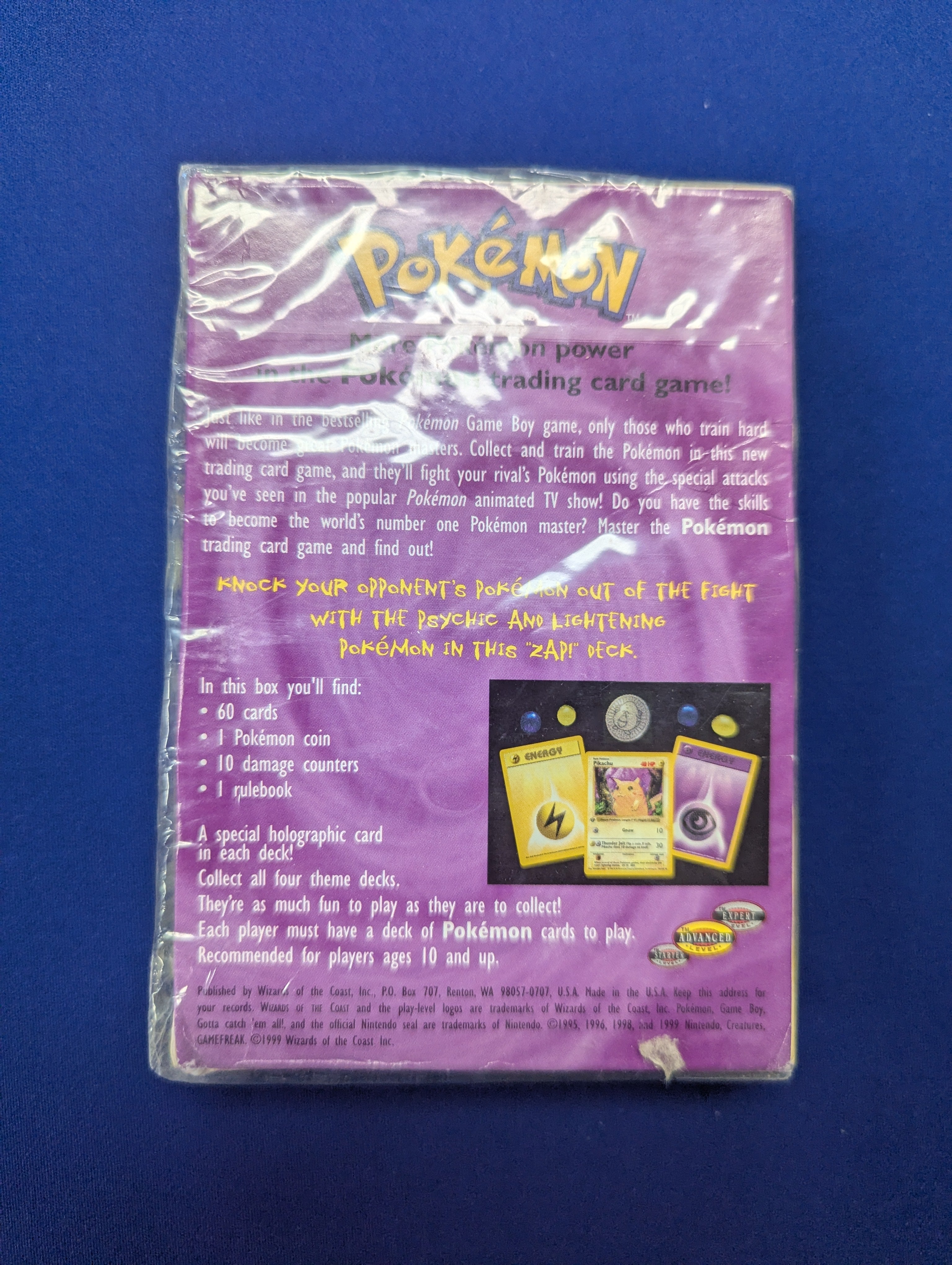 Pokemon TCG: Zap (Base Set) Theme Deck (Sealed)