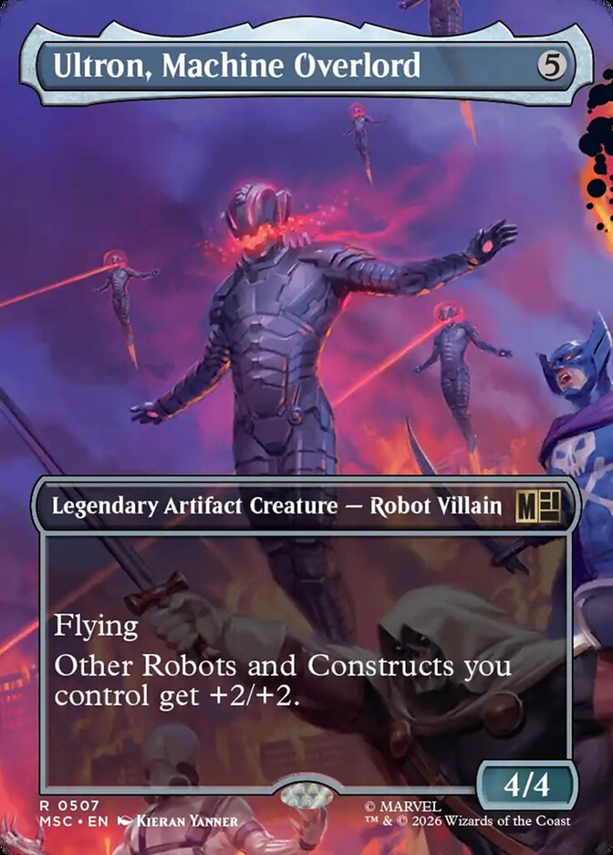 Ultron, Machine Overlord [ #0507 Borderless ] (MSC-R)