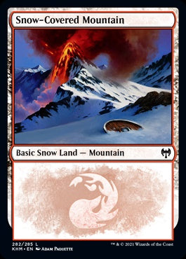 Snow-Covered Mountain [#282] (KHM-C)