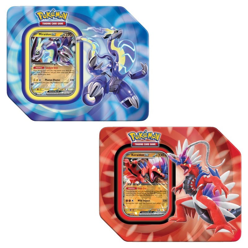 Pokemon TCG: Paldea Legends Tin - Miraidon EX