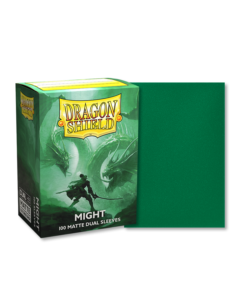 Dragon Shield: Standard - Dual Matte: Might 100 Count