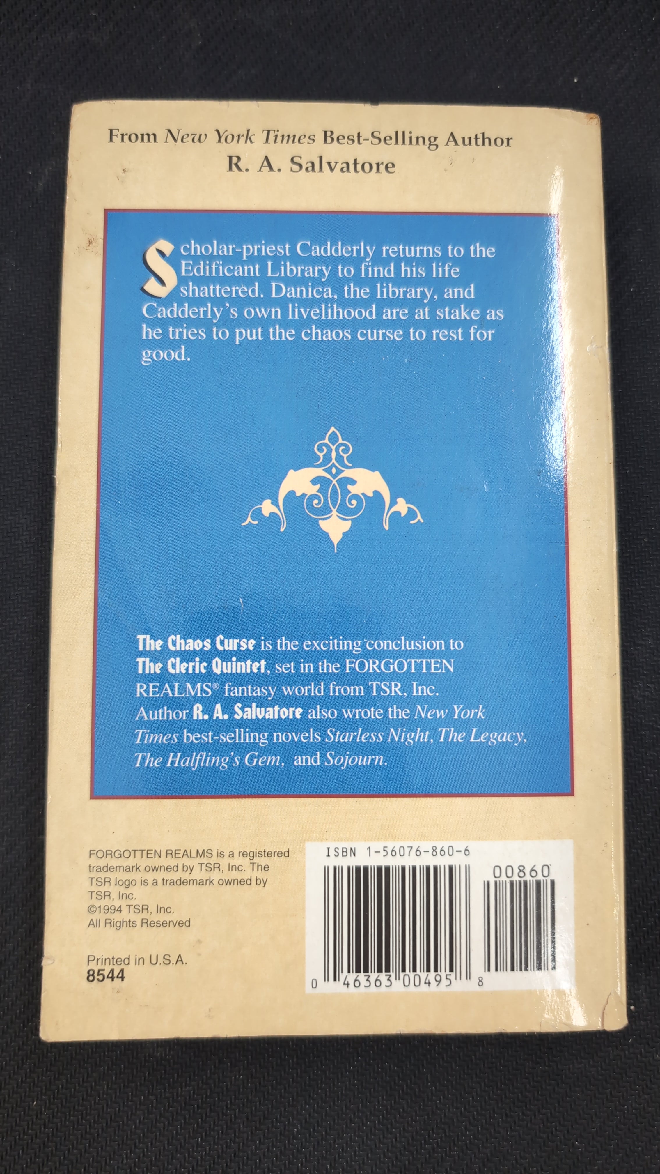 Forgotten Realms: The Chaos Curse - The Cleric Quintent Book V [ Paperback ] (USED)
