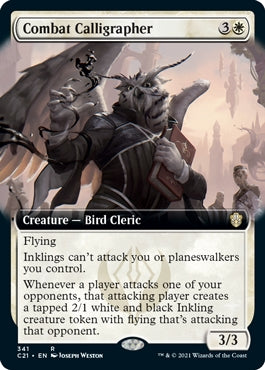 Combat Calligrapher [Extended Art] (C21-R)