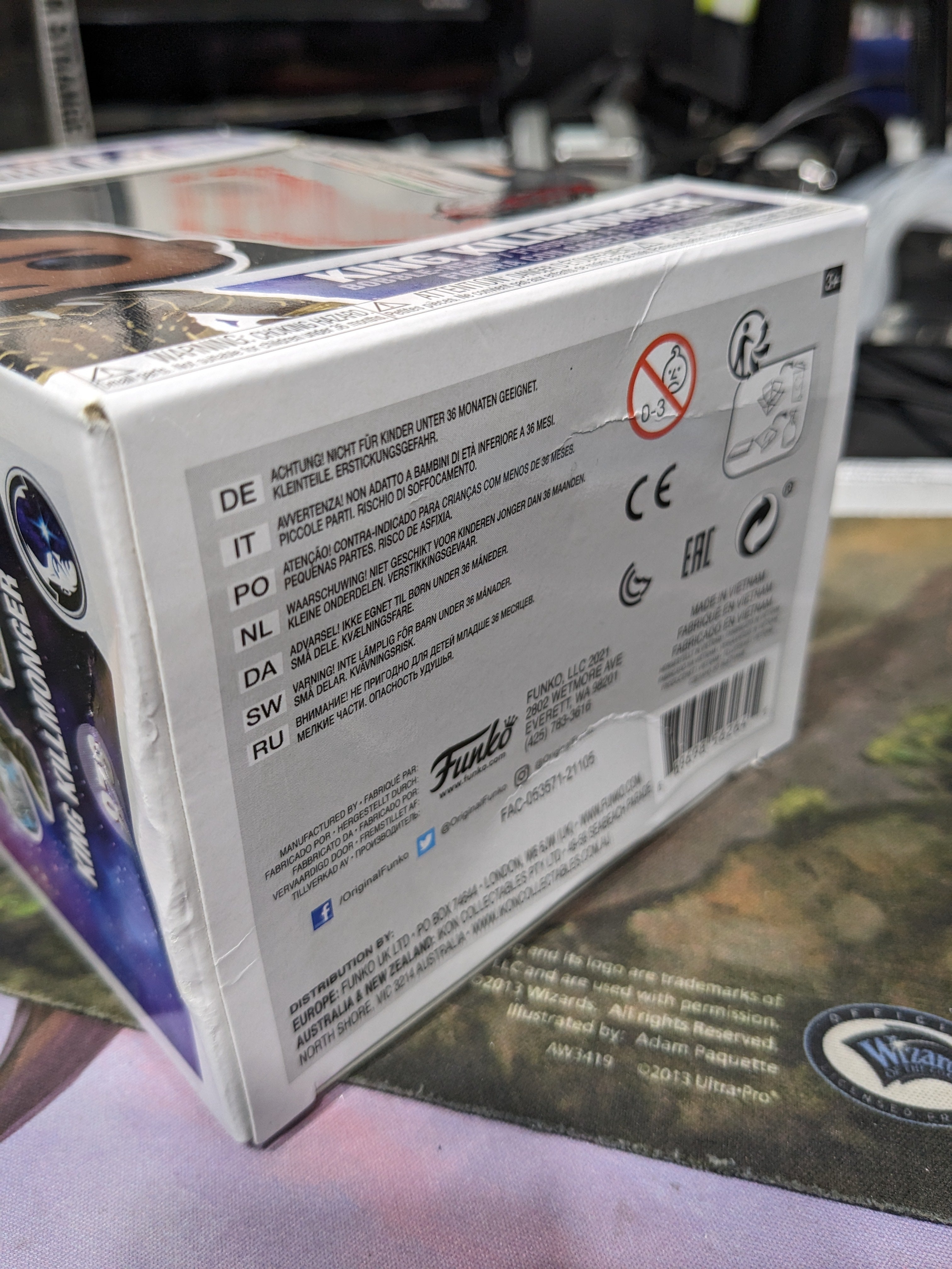 POP Figure: Marvel What If #0878 - King Killmonger (Special Edition) (Box Damage)