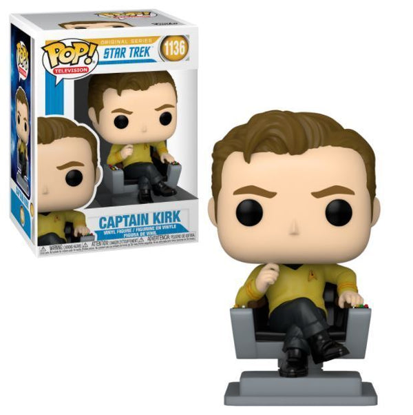 POP Figure: Star Trek #1136 - Captain Kirk (In Chair)
