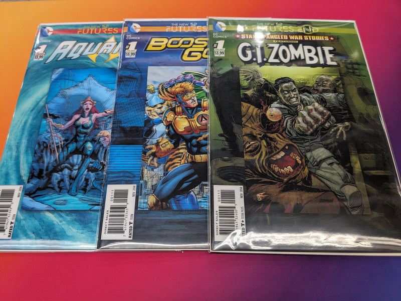 New 52 Futures End Lenticular One-Shot Complete Bundle (41 Comics)