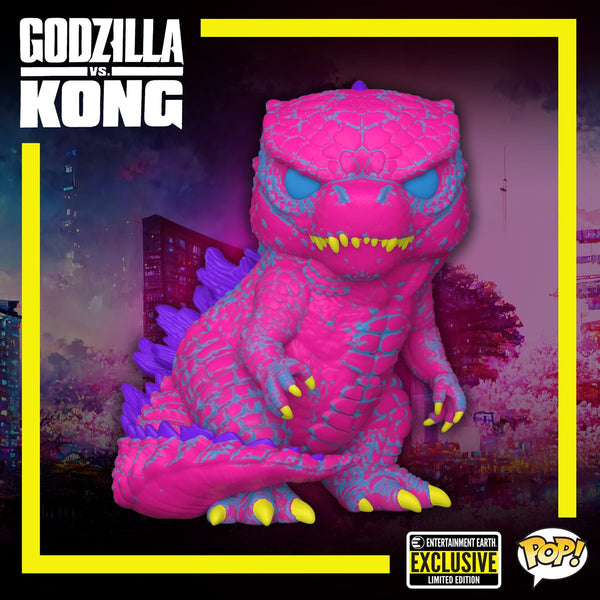 POP Figure: Godzilla Vs. Kong  #1348 – Godzilla (BLKLT) (EE)