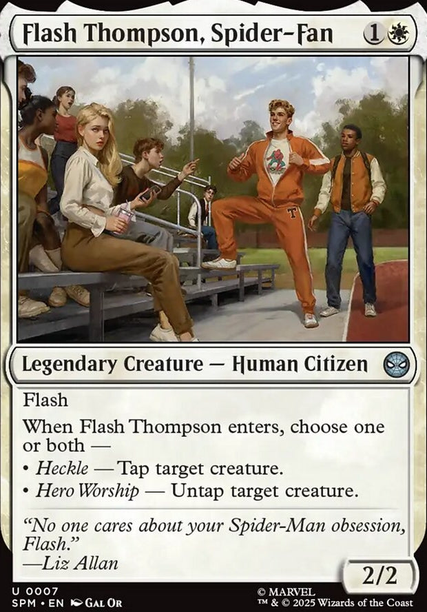 Flash Thompson, Spider-Fan [ #0007 ] (SPM-U)