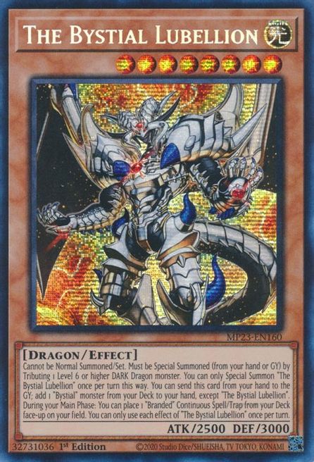 The Bystial Lubellion (MP23-EN160) Secret Rare - Near Mint 1st Edition