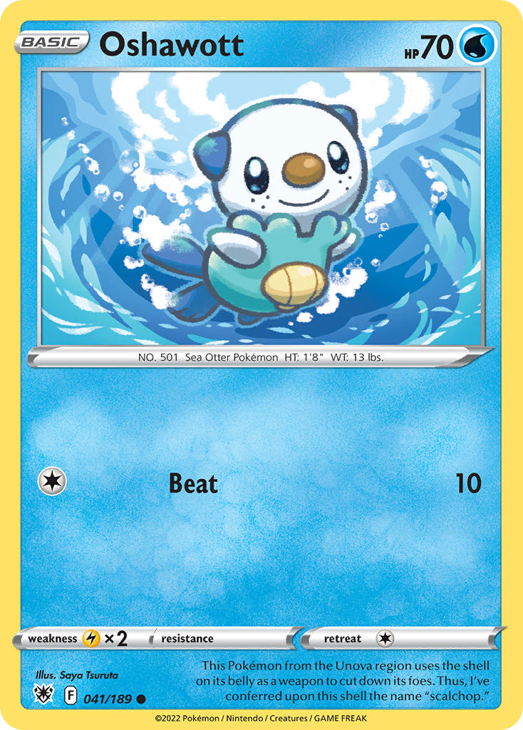 Oshawott - 041/189 (SWSH10) Common - Near Mint