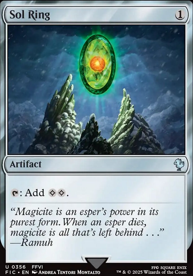 Sol Ring [ #0356 ] (FIC-U)