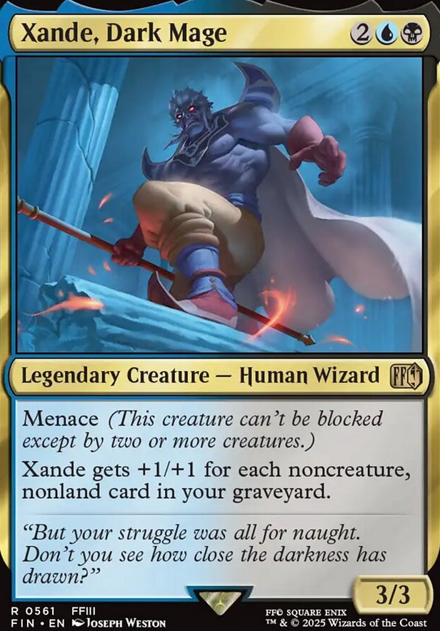 Xande, Dark Mage [ #0561 Starter Kit ] (FIN-R)