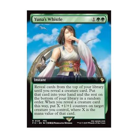 Yuna's Whistle [ #0126 Extended Art ] (FIC-R) Near Mint - Japanese