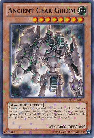 Ancient Gear Golem (Starfoil) (BP01-EN011) Starfoil Rare - Near Mint Unlimited