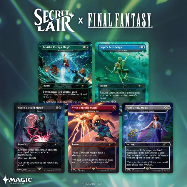 MTG: Secret Lair x FINAL FANTASY: Grimoire