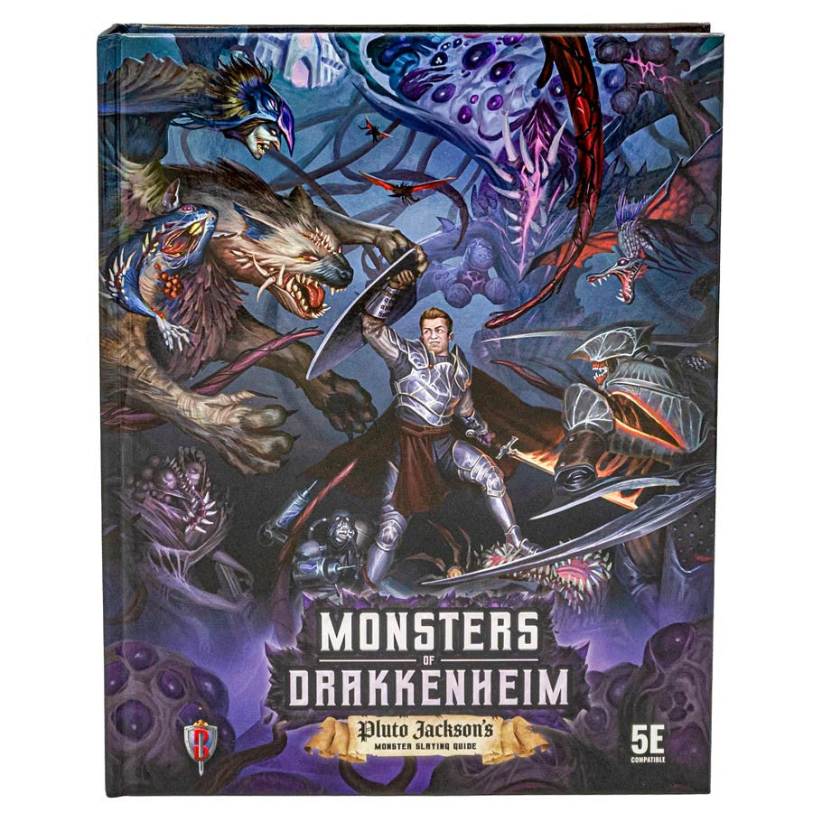 D&D 5E OGL: Monsters of Drakkenheim - Pluto Jackson's Monster Slaying Guide