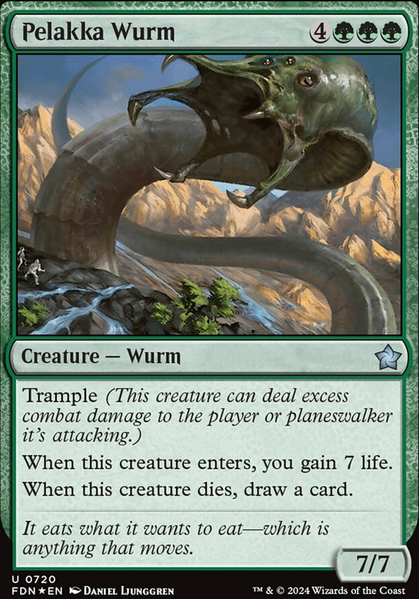 Pelakka Wurm [#0720 Starter Collection] (FDN-U)