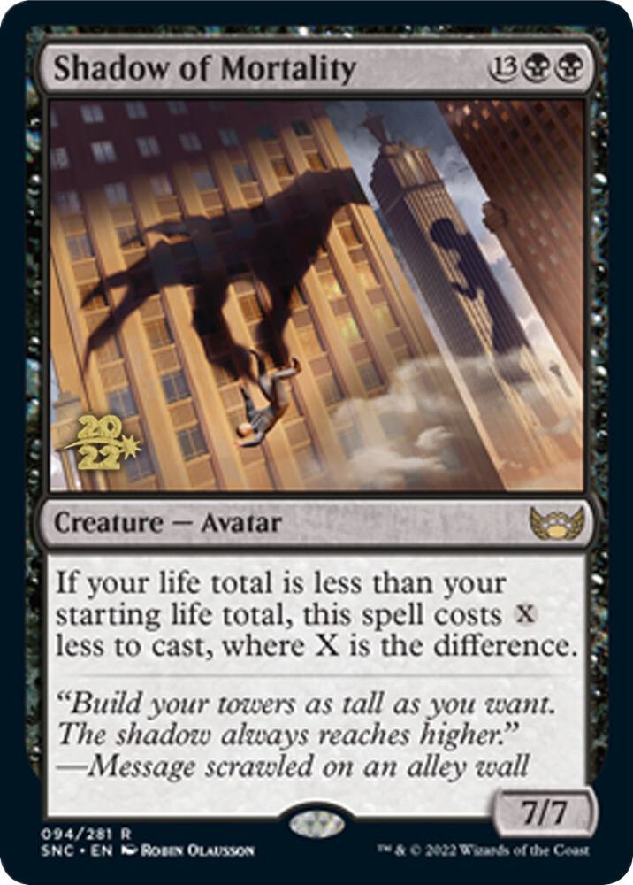 Shadow of Mortality [ #094/281 ] (SNC-R)
