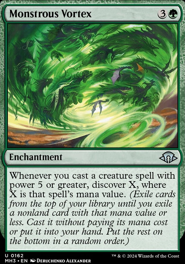 Monstrous Vortex [#0162] (MH3-U-FOIL)