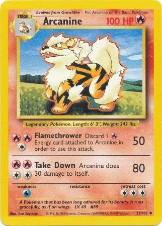 Arcanine - 023/102 (BS)