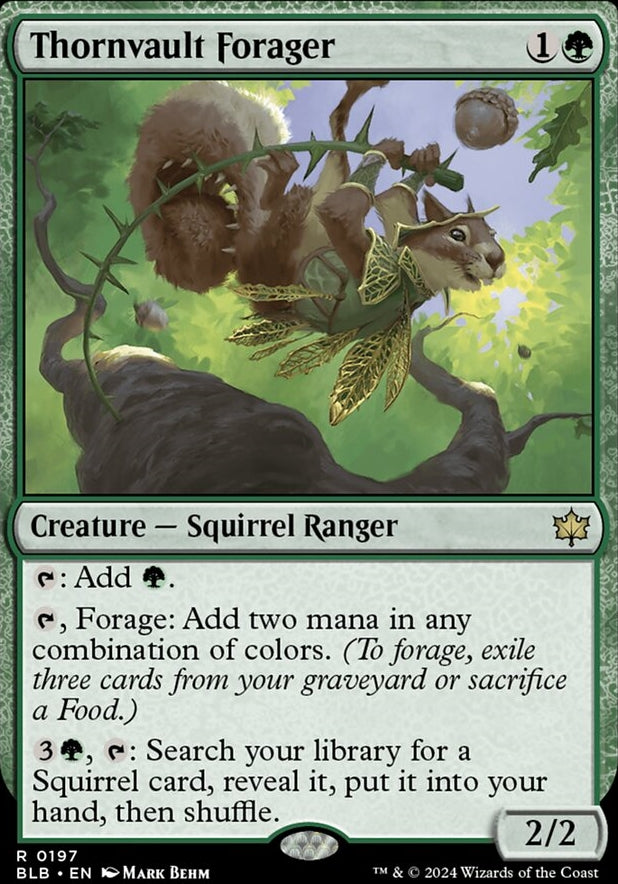 Thornvault Forager [#0197] (BLB-R-FOIL)