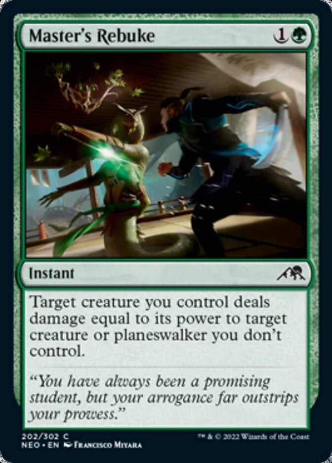 Master's Rebuke [ #202/302 ] (NEO-C)