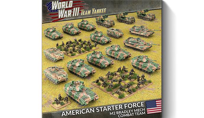 Flames of War: Team Yankee WW3: USA (TUSAB05) - Starter Force: M2 Bradley Mech Combat Team