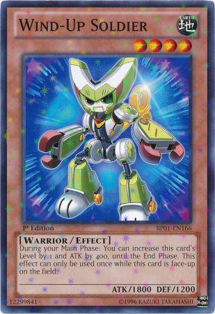 Wind-Up Warrior (Starfoil) (BP01-EN170) Starfoil Rare - Near Mint 1st Edition